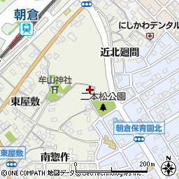 愛知県知多市新知北惣作58周辺の地図