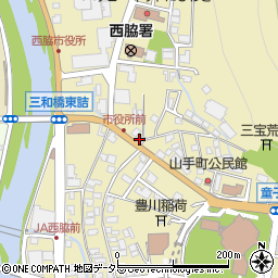 兵庫県西脇市西脇771-76周辺の地図