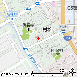 静岡県静岡市清水区村松302-3周辺の地図