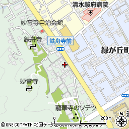 静岡県静岡市清水区村松2060周辺の地図