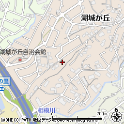 滋賀県大津市湖城が丘21-69周辺の地図