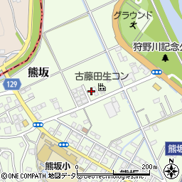 静岡県伊豆市熊坂469-13周辺の地図