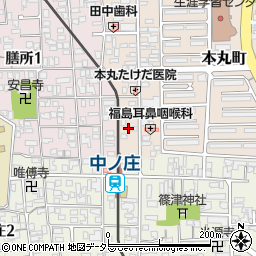 滋賀県大津市本丸町3周辺の地図
