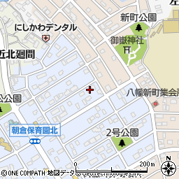 愛知県知多市朝倉町255周辺の地図