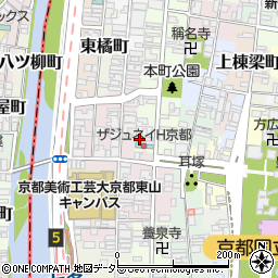 京都府京都市東山区本町4丁目137周辺の地図