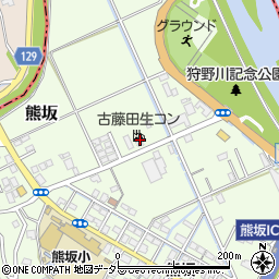 静岡県伊豆市熊坂473周辺の地図