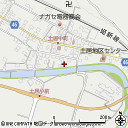 岡山県美作市土居472周辺の地図