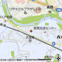 岡山県新見市西方878周辺の地図