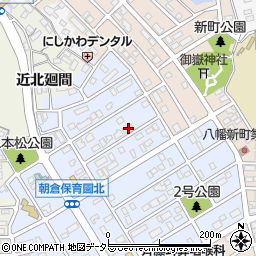 愛知県知多市朝倉町232周辺の地図