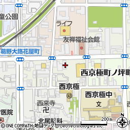 京都府京都市右京区西京極東池田町39周辺の地図