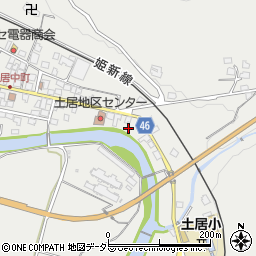 岡山県美作市土居239-2周辺の地図