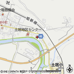 岡山県美作市土居238周辺の地図