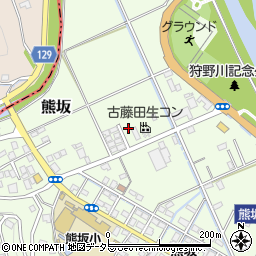 静岡県伊豆市熊坂469-14周辺の地図