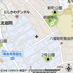 愛知県知多市朝倉町256周辺の地図