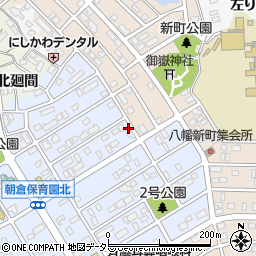 愛知県知多市朝倉町257周辺の地図