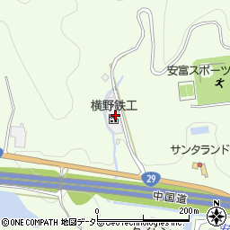 横野鉄工周辺の地図