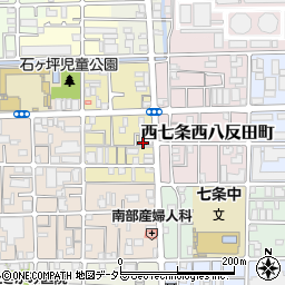 京都府京都市下京区西七条東石ケ坪町50-2周辺の地図