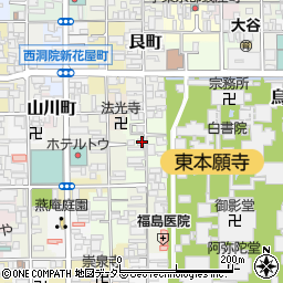 京都府京都市下京区東若松町815周辺の地図