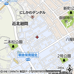 愛知県知多市朝倉町218周辺の地図