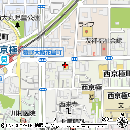 リカーマウンテン西京極店周辺の地図
