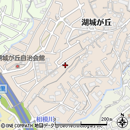 滋賀県大津市湖城が丘21-72周辺の地図