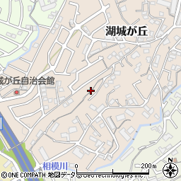 滋賀県大津市湖城が丘21周辺の地図