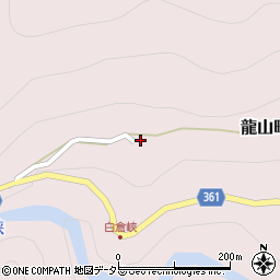 静岡県浜松市天竜区龍山町大嶺1253周辺の地図