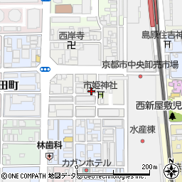 京都府京都市下京区朱雀分木町79周辺の地図