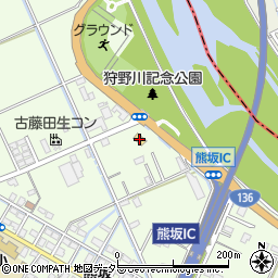 ローソン伊豆熊坂店周辺の地図