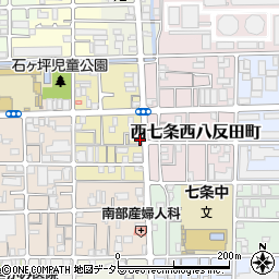 京都府京都市下京区西七条東石ケ坪町50-3周辺の地図