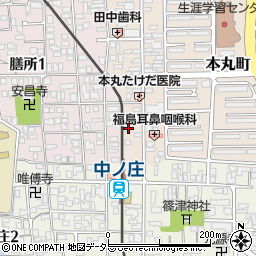 滋賀県大津市本丸町3-8周辺の地図