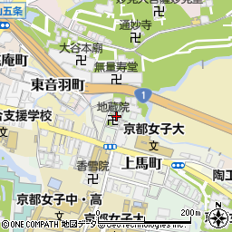 京都府京都市東山区瓦役町周辺の地図