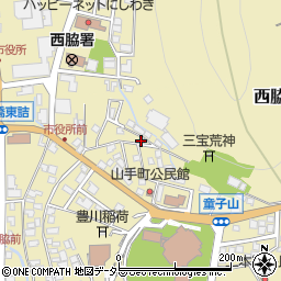 兵庫県西脇市西脇771-55周辺の地図