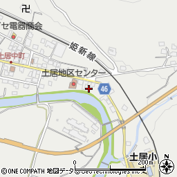 岡山県美作市土居245周辺の地図