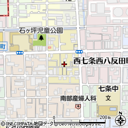 京都府京都市下京区西七条東石ケ坪町52-2周辺の地図