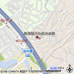 滋賀県大津市湖城が丘23周辺の地図