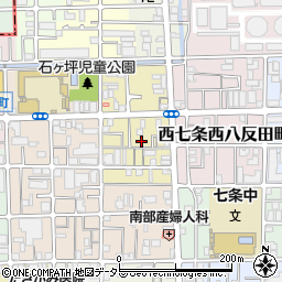 京都府京都市下京区西七条東石ケ坪町52-3周辺の地図
