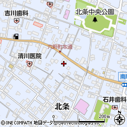 鳳玉堂本店周辺の地図