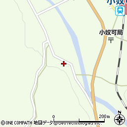 広島県庄原市東城町小奴可1904周辺の地図