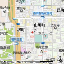 京都府京都市下京区柳町325周辺の地図