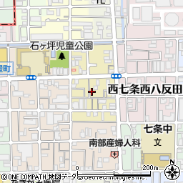 京都府京都市下京区西七条東石ケ坪町55周辺の地図