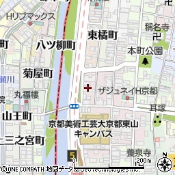 京都府京都市東山区鍵屋町周辺の地図