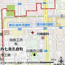 京都府京都市下京区西七条掛越町26周辺の地図