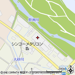 日泉化学株式会社　滋賀営業所周辺の地図