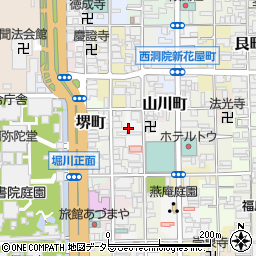 京都府京都市下京区柳町326周辺の地図