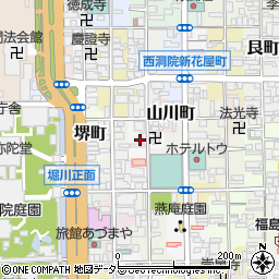 京都府京都市下京区柳町325-2周辺の地図