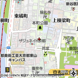 京都府京都市東山区本町4丁目131周辺の地図