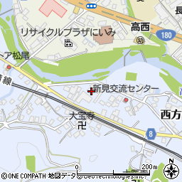 岡山県新見市西方868周辺の地図