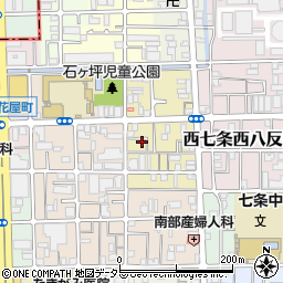 京都府京都市下京区西七条東石ケ坪町59-3周辺の地図