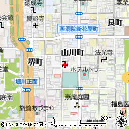 京都府京都市下京区柳町324周辺の地図